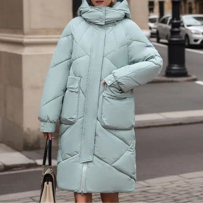Cappotto invernale caldo da donna