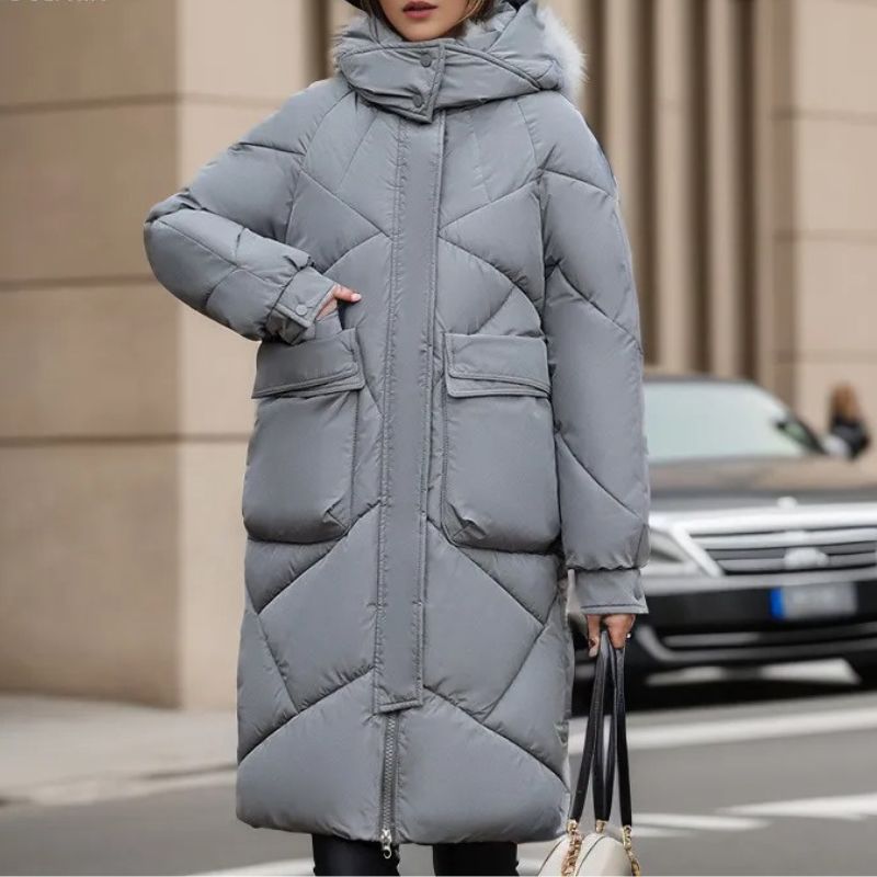 Cappotto invernale caldo da donna