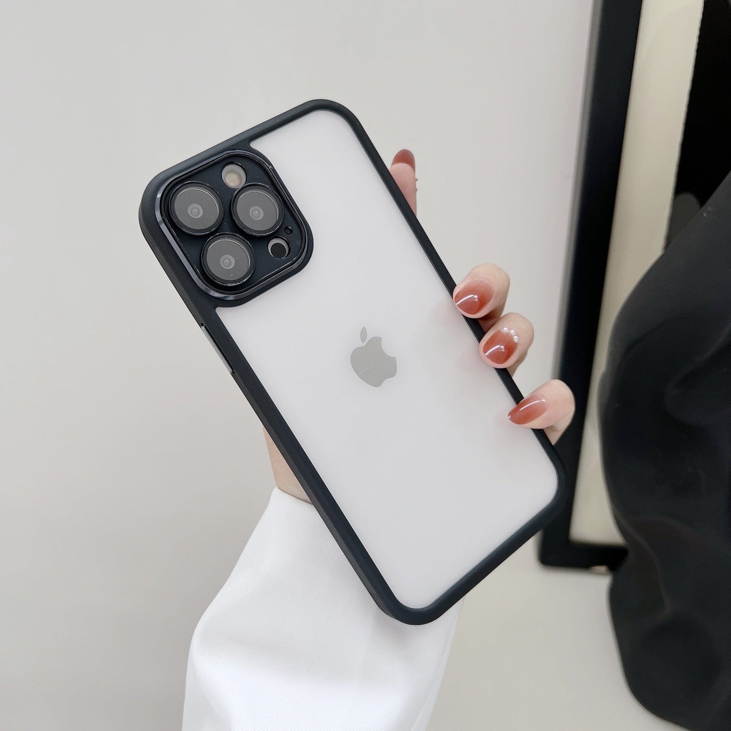 Custodia per iPhone con protezione antiurto per fotocamera dall'aspetto lussuoso